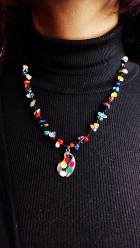 گردنبند دستساز سنگی «پالتانرژی»