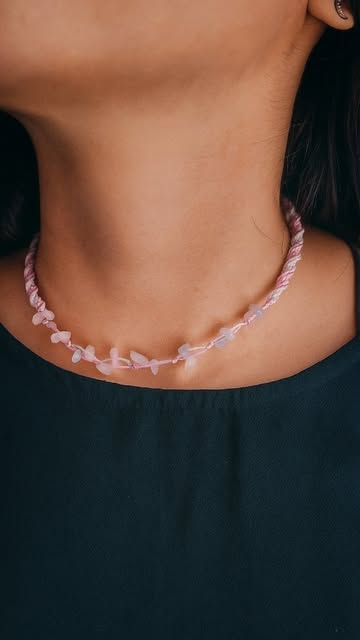 آکوامارین و رز کوارتز🩵🩷